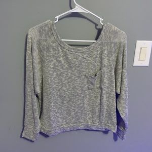 Long Sleeve cropped sweater